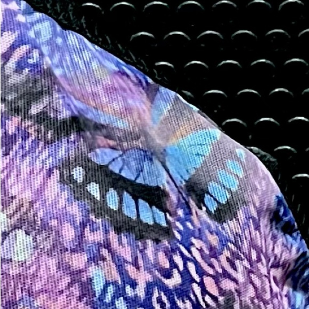 Multi-Way Butterfly Print Underwire Bra